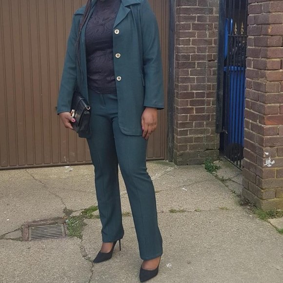 Unique 21 Womens Green Suit - Picture 4 of 4